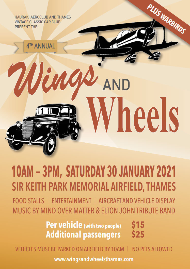 Wings and Wheels (Thames) Ulysses North Harbour
